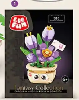 Biedronka Klocki EleFun Fantasy Collection Krokus w doniczce oferta
