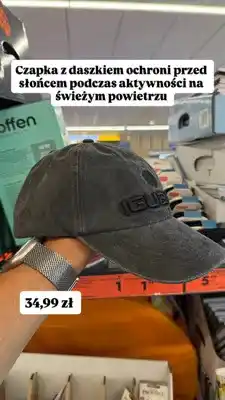 Biedronka Czapka z daszkiem Iguana oferta