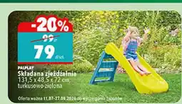 Biedronka Składana zjeżdżalnia Palplay oferta
