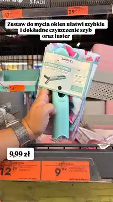 Biedronka Zestaw akcesoriów do czyszczenia Smukee Home oferta