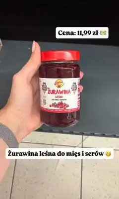Biedronka Żurawina leśna do mięs i serów GórWit oferta