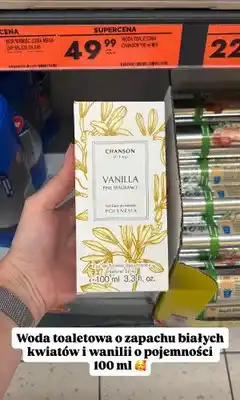 Biedronka Woda toaletowa Chanson d'Eau Vanilla Polynesia oferta