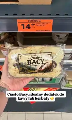 Biedronka Ciasto Bacy GOM Owczarek oferta