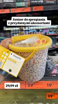 Biedronka Zestaw do sprzątania Smukee Home oferta