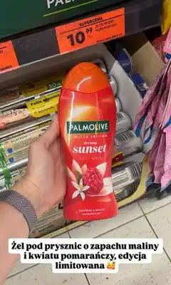 Biedronka Żel pod prysznic Palmolive Dreamy Sunset malina i kwiat pomarańczy oferta