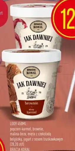 Pokusa Lody Jak Dawniej Bracia Koral brownie alany karmel oferta
