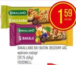 Pokusa BAKALLAND BATON ZBOŻOWY oferta