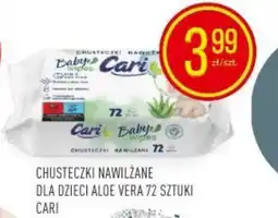 Pokusa Chusteczki nawilżane dla dzieci Aloe Vera Cari oferta