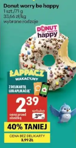 Delikatesy Centrum Donut worry be happy oferta