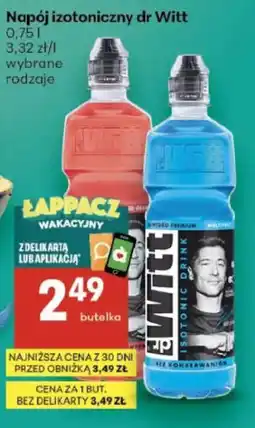 Delikatesy Centrum Napój izotoniczny dr Witt oferta