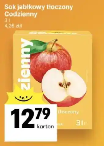 Delikatesy Centrum Sok jabłkowy tłoczony Codzienny oferta