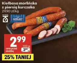 Delikatesy Centrum Kiełbasa morlińska z piersią kurczaka oferta