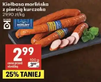 Delikatesy Centrum Kiełbasa morlińska z piersią kurczaka oferta