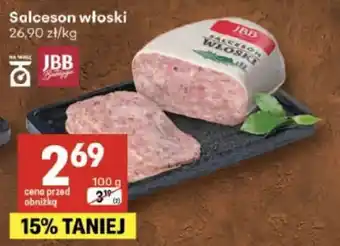 Delikatesy Centrum Salceson włoski JBB oferta