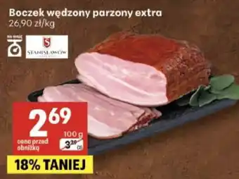 Delikatesy Centrum Boczek wędzony parzony extra oferta