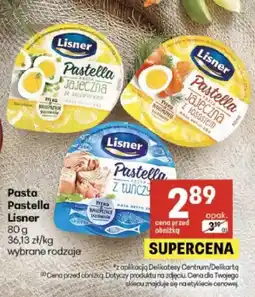Delikatesy Centrum Pasta Pastella Lisner oferta