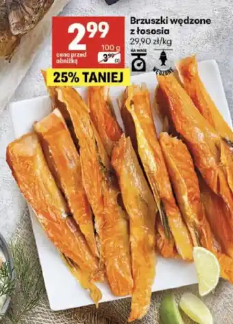Delikatesy Centrum Brzuszki wędzone z łososia oferta