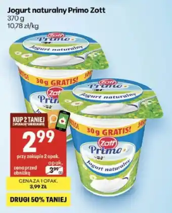 Delikatesy Centrum Jogurt naturalny Primo Zott oferta