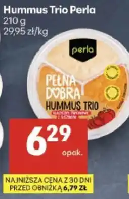 Delikatesy Centrum Hummus Trio Perla oferta