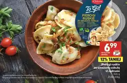 Delikatesy Centrum Pierogi ruskie ze smażoną cebulą U Jędrusia oferta