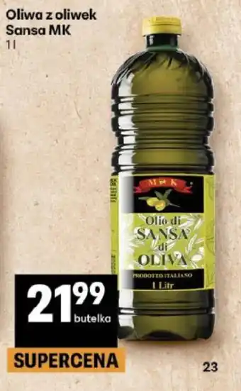 Delikatesy Centrum Oliwa z oliwek Sansa MK oferta