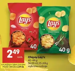 Delikatesy Centrum Chipsy Lay's oferta