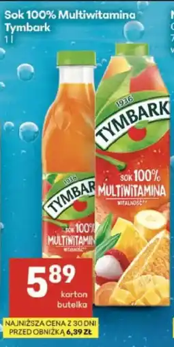 Delikatesy Centrum Sok 100% Multiwitamina Tymbark oferta