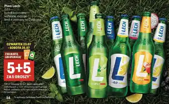 Delikatesy Centrum Piwo Lech oferta