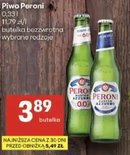 Delikatesy Centrum Piwo Peroni oferta