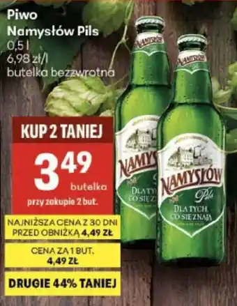Delikatesy Centrum Piwo Namysłów Pils oferta