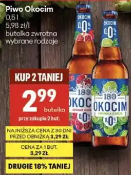 Delikatesy Centrum Piwo Okocim oferta