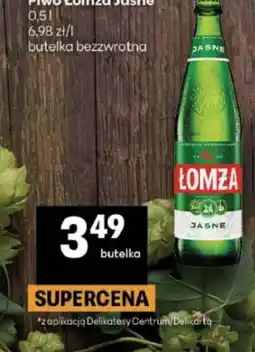 Delikatesy Centrum Piwo Łomża Jasne oferta