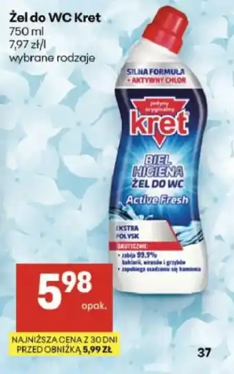 Delikatesy Centrum Żel do WC Kret oferta