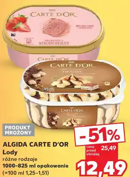 Kaufland Algida Carte D'Or Lody oferta
