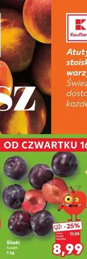 Kaufland Śliwki luzem oferta