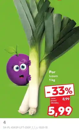 Kaufland Por luzem oferta
