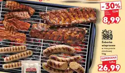 Kaufland Let's BBQ Żeberka wieprzowe w marynacie miodowej oferta