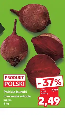 Kaufland Polskie buraki czerwone młode luzem oferta