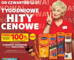 Kaufland Kabanosy pakowane marki Tarczyński oferta