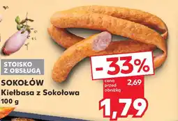 Kaufland Sokołów Kiełbasa z Sokołowa oferta