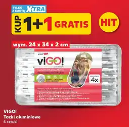 Kaufland VIGO! Tacki aluminiowe oferta