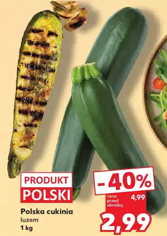 Kaufland Polska cukinia luzem oferta