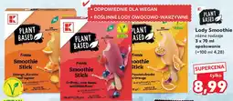Kaufland K-Classic Plant Based Lody Smoothie Stick oferta
