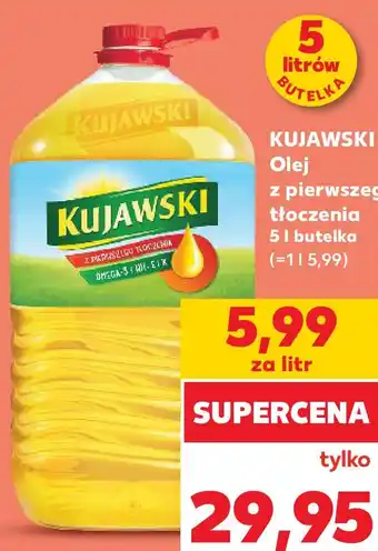 Kaufland Kujawski Olej z pierwszego tłoczenia oferta