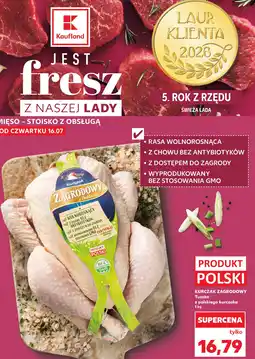 Kaufland Kurczak Zagrodowy Tuszka z polskiego kurczaka oferta