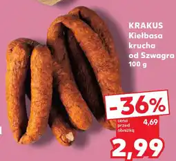 Kaufland KRAKUS Kiełbasa krucha od Szwagra oferta