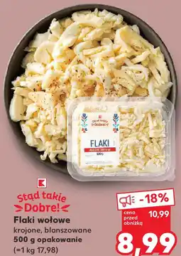 Kaufland Stąd takie Dobre! Flaki wołowe krojone, blanszowane oferta