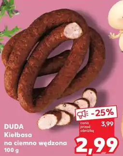 Kaufland DUDA Kiełbasa na ciemno wędzona oferta