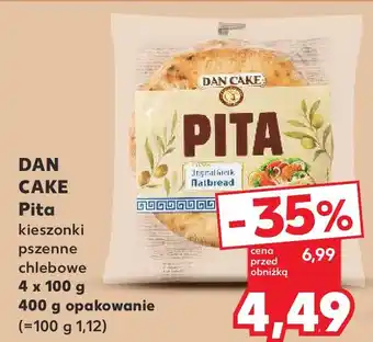 Kaufland DAN CAKE Pita kieszonki pszenne chlebowe oferta