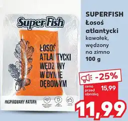 Kaufland SuperFish Łosoś atlantycki kawałek, wędzony na zimno oferta